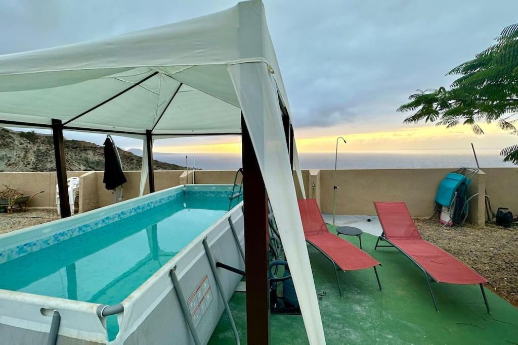 Peaceful Oasis With Magical Sea Views And A Pool Villa Santa Cruz de Tenerife Luaran gambar